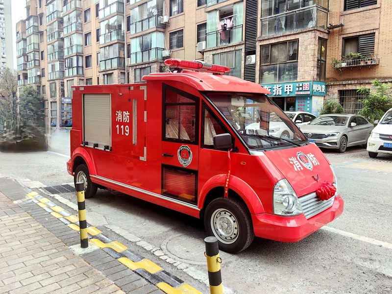 五菱威威款2座消防車